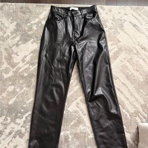 Abercrombie & Fitch Black Boot Cut Ankle Pants